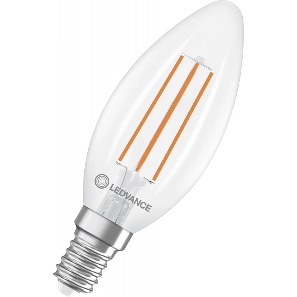 Ledvance LED CLASSIC B ENERGY EFFICIENCY A S Led Classic B energy efficiency A S 3.8W 827 clear e14