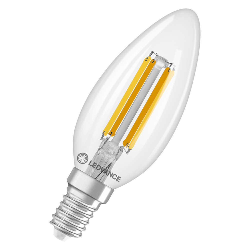 Ledvance LED CLASSIC B GLOW DIM P Led Classic B glow dim P 3.4W 930…922 clear e14