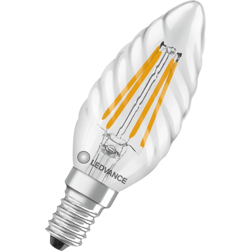 Ledvance LED CLASSIC BW P Led Classic BW P 3.4W 827 clear e14