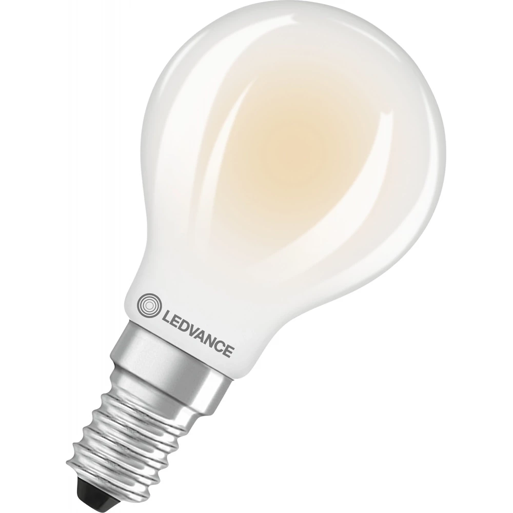 Ledvance LED CLASSIC P ENERGY EFFICIENCY A S Led Classic P energy efficiency A S 2.2W 827 frosted e14