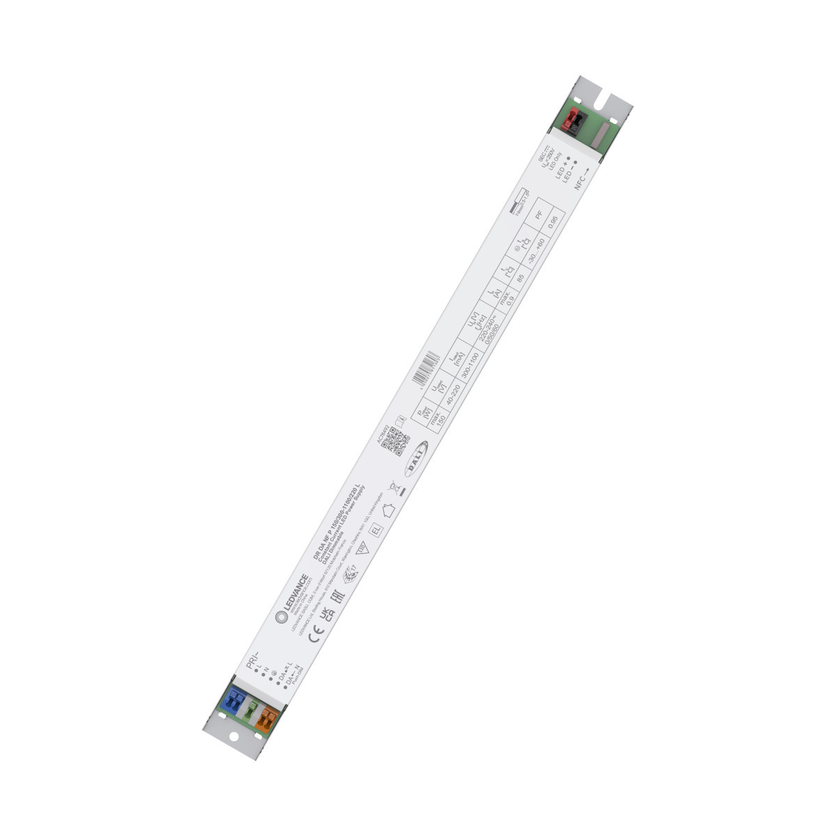 Ledvance LED DRIVER DALI NFC PERFORMANCE Led Driver dali NFC performance 150/300-1100/220 L