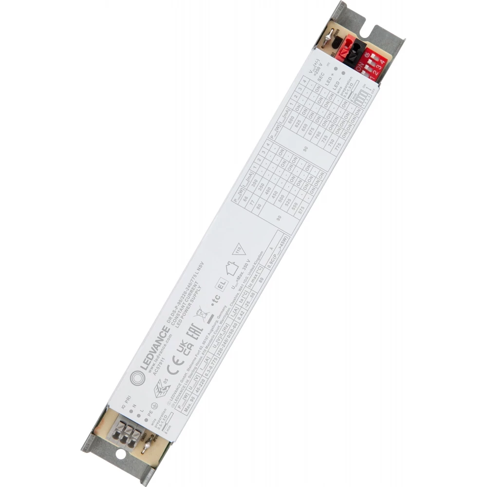 Ledvance LED DRIVER DIP-SWITCH LINEAR Led Driver dip-switch linear -90/220-240/775 L NSV