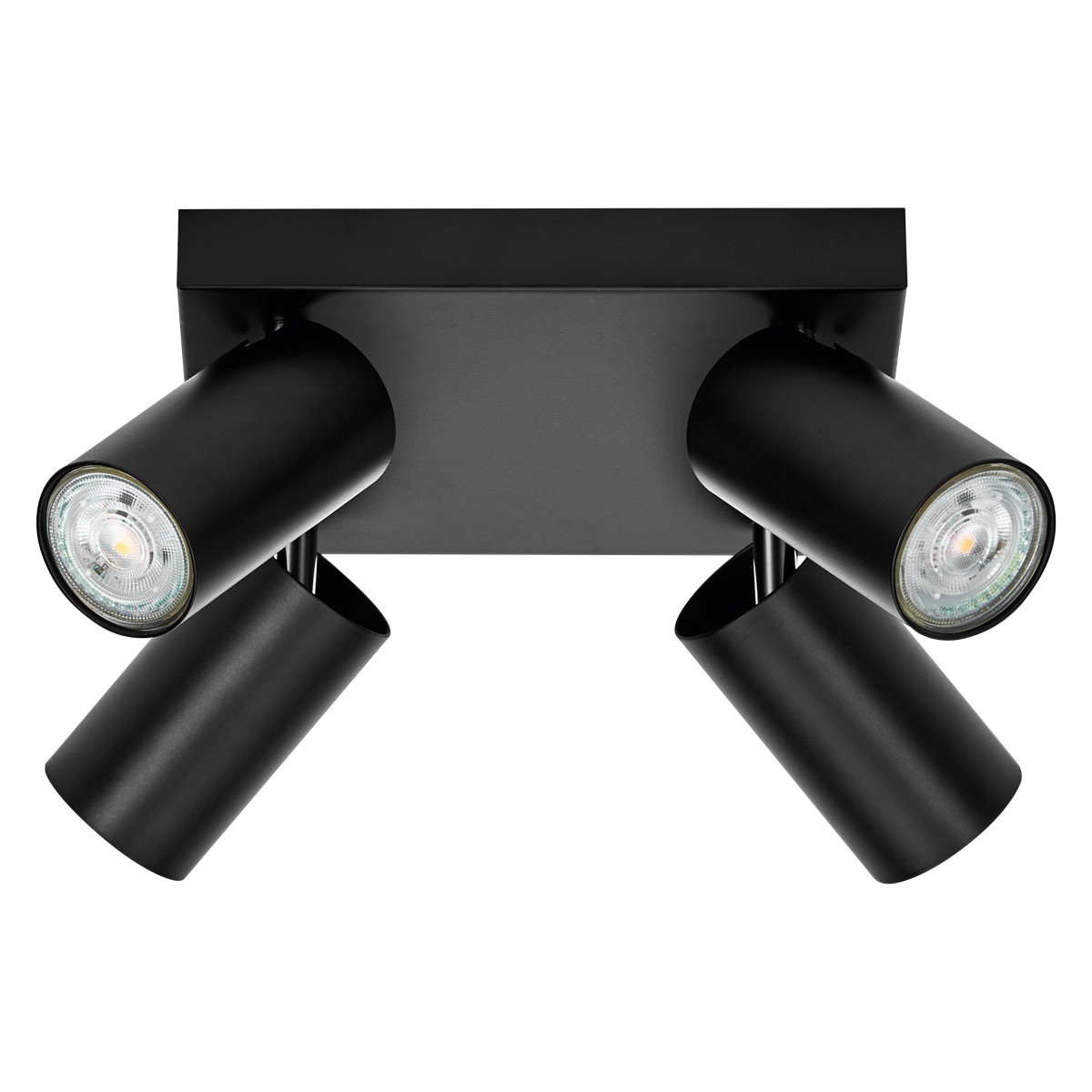 Ledvance LED SPOT OCTAGON BLACK Led Spot octagon black plate 4x3.4W 927 dim