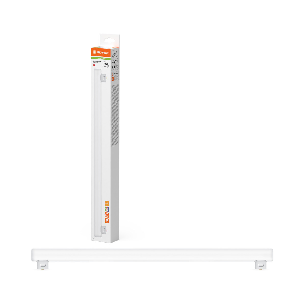 Ledvance LEDinestra DIM HD Lighting P Ledinestra Dim HD lighting P 4.7W 927 frosted S14S