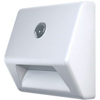 Ledvance Nightlux armatuur 4000K 0,25W 10LM 28MM ip54 met lichtsensor lvnluxstairwtbl