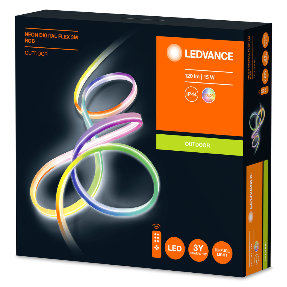 Ledvance NEON DIGITAL FLEX Neon Digital flex 3M RGB + RC