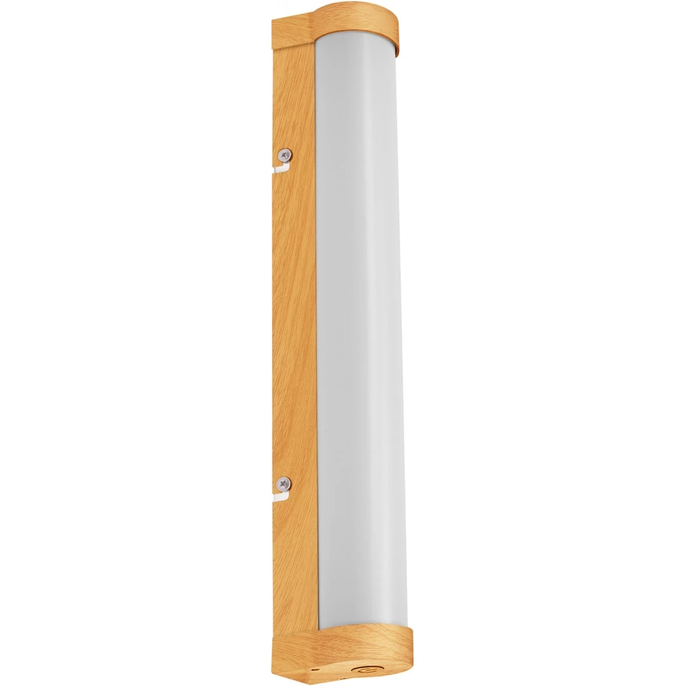 Ledvance Obris Tube Frost Glass Obris Tube frost glass 40CM click CCT dim ip44 wood decor