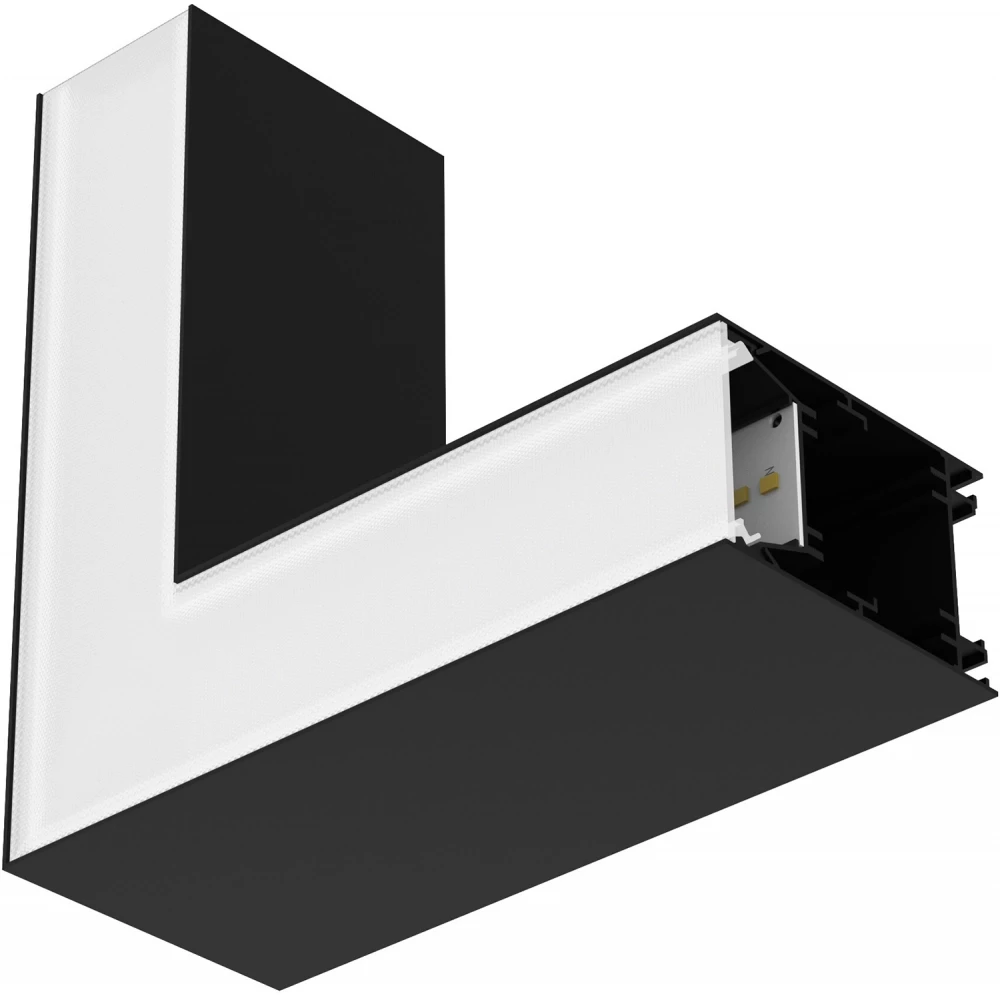 Ledvance Office linear shape connectors prism BK (oflisflconpbk)