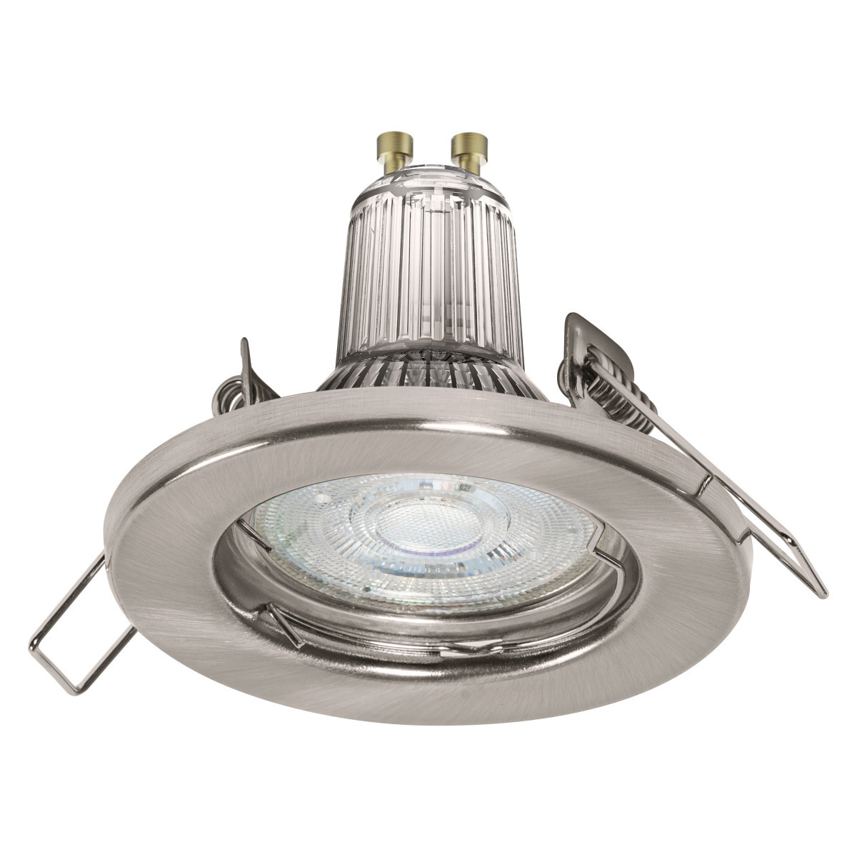Ledvance LED SPOT SET RECESS GU10 Led Spot set recess gu10 3x2.6W gu10 brushed nickel