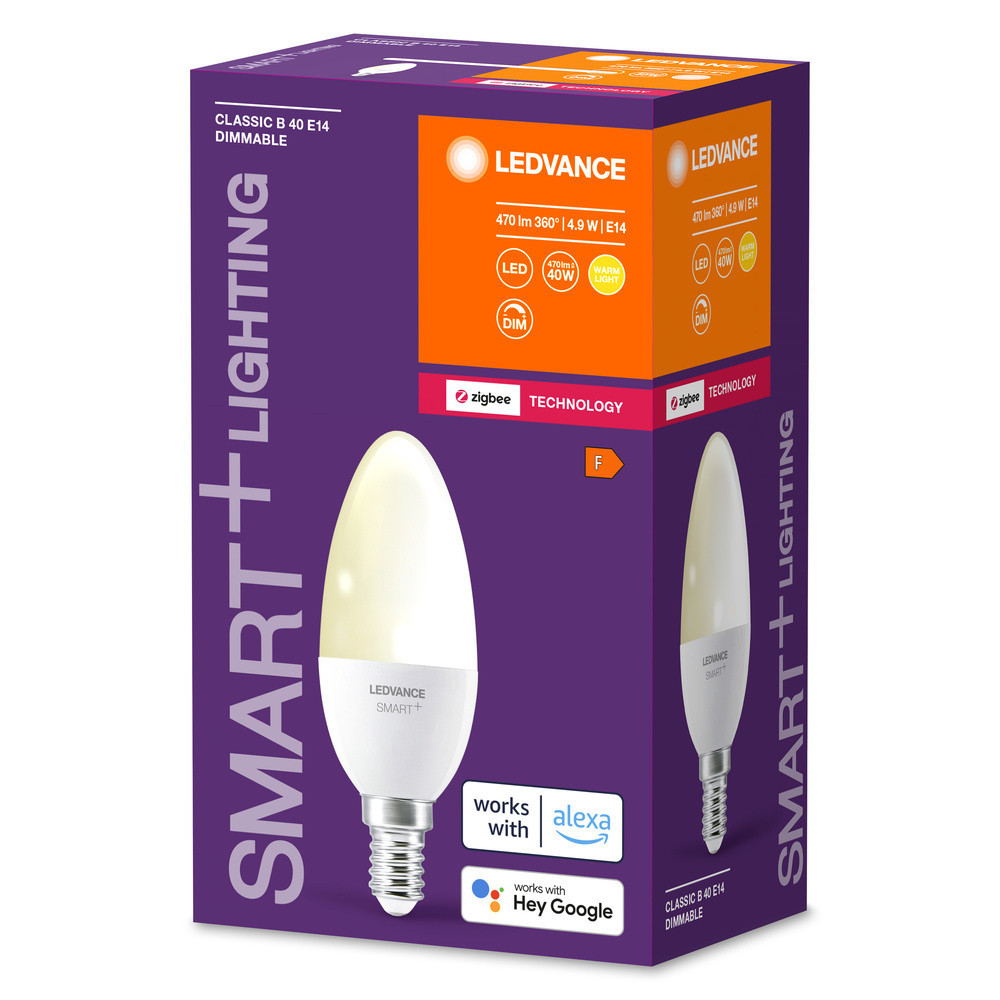 Ledvance SMART+ Classic Dimmable Smart+ Classic dimmable 4.9W 220V FR e14
