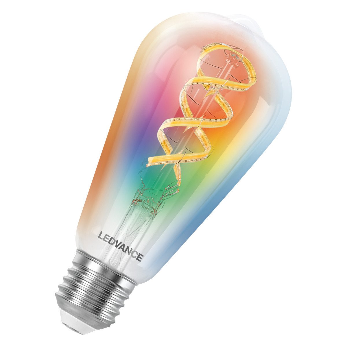 Ledvance SMART+ MATTER FILAMENT EDISON MULTI Smart+ Matter filament edison multicolor 4.8W 827...865 multicolor e27