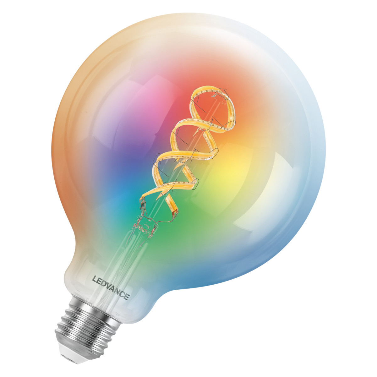 Ledvance SMART+ MATTER FILAMENT GLOBE MULTIC Smart+ Matter filament globe multicolor 4.8W 827...865 multicolor e27