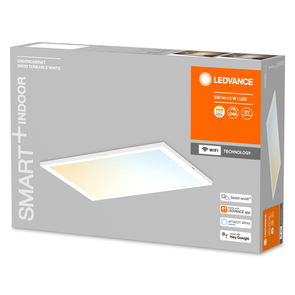 Ledvance SMART+ UNDERCABINET PANEL TUNABLE W Smart+ Undercabinet panel tunable white 300x200mm TW