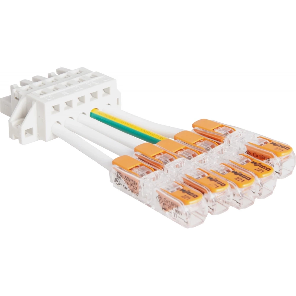 Ledvance Trusys feed-in connector eindaansluiting 8xwit