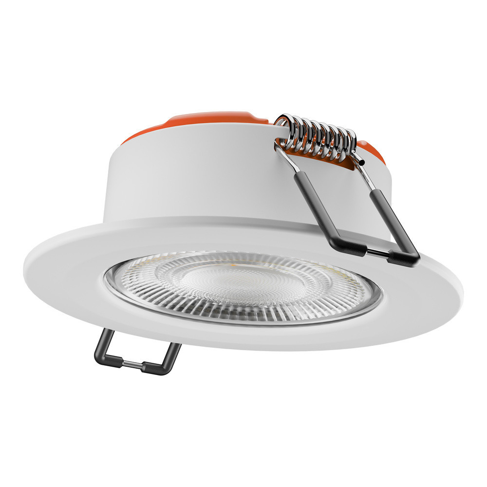 Ledvance Value combo led brandwerende vaste inbouwspot SYMM 2700 - 4000K 90x90mm faseaanijding wit