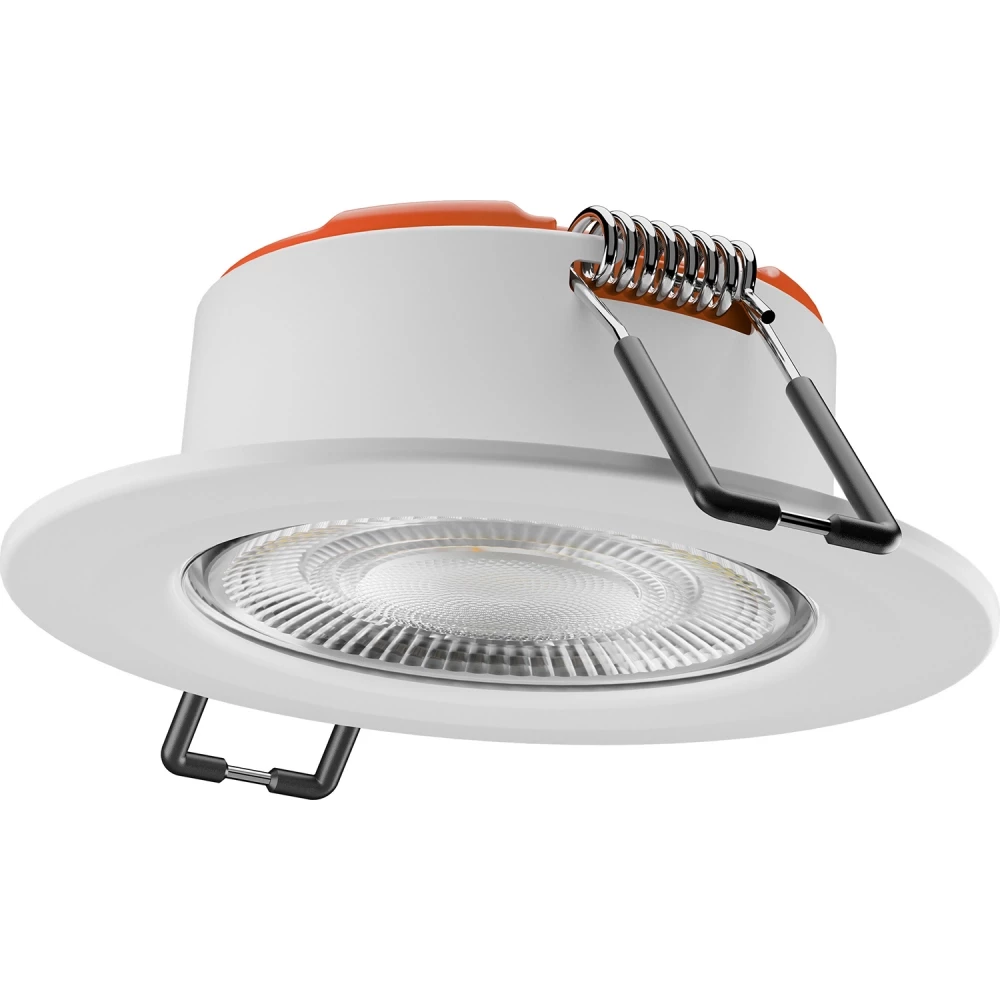 Ledvance Value combo led brandwerende vaste inbouwspot SYMM 2700 - 4000K 90x90mm faseaanijding wit