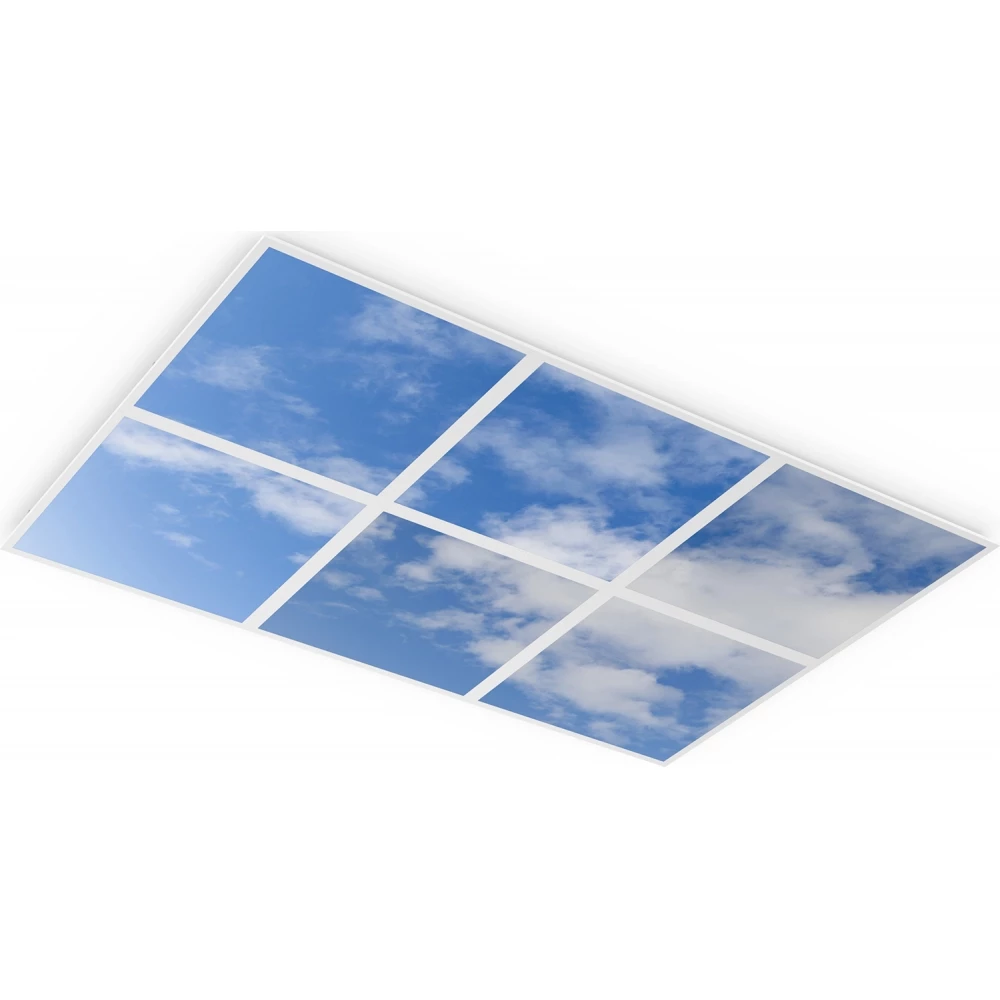 Ledvance Value SKY print paneel (6 stuks) 595x595mm vrijstralend/diffuus wit