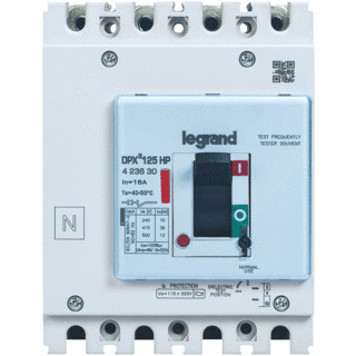 Legrand 125 HP MT 16A 36KA 4P+DIF RGU
