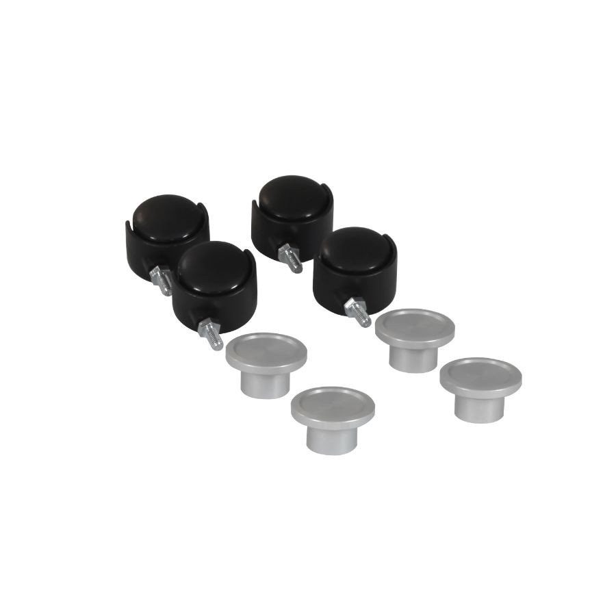 Legrand 4 wielen voor verplaatsbare voet voor mini zuil