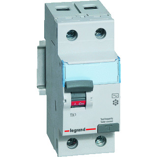 Legrand Lexic aardlekschakelaar 2P 63a 0,03a