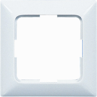 Legrand Creo afdekraam 1-voudig horizontaal wit ip21