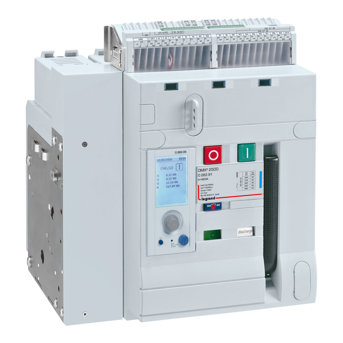 Legrand DMX 2500 65KA 4P VST 800A RGU