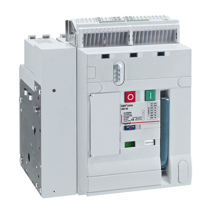Legrand Air Circuit Breaker DMX3-I 2500 lastscheider 4P 2500a vast gemonteerd.