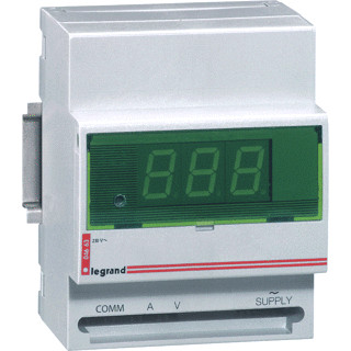 Legrand Ampère/voltmeter mod.digitale spanning 230vac 50/60HZ