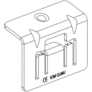 Legrand Balkklem clmu voor edf/u24 Z+