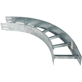 Legrand Van geel glo-4 bocht/hoekstuk kabelladder 90° 200x100mm 7038