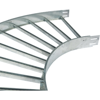 Legrand Van geel glo-4 bocht/hoekstuk kabelladder 90° 600x100mm 7038