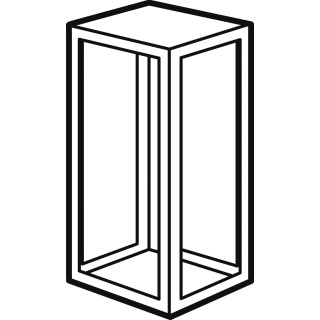 Legrand Boven-en onderzijde XL3 4000 metaal R7035/R7004 VR aanb.mod.B475 D725