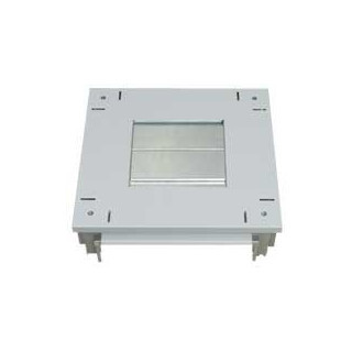 Legrand Boven-en onderzijde XL3 4000 metaal R7035/R7004 VR aanb.mod.B475 D975