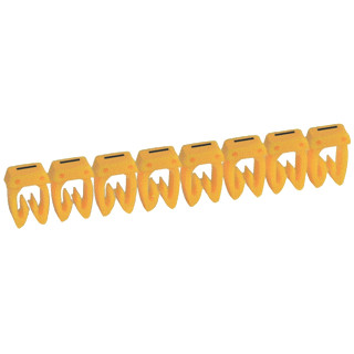 Legrand Cab 3 codeerteken cab 3 letter I geel 0.15-0.5MM2 Legrand Cab 3 codeerteken cab 3 letter I geel 0.15-0.5MM2