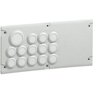 Legrand Cabstop wartelplaat 31xdivers ip55 VR atlantic en marina behuizing