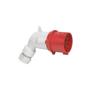 Legrand CEE materiaal Cee Haakse contactstop 32a 6H 400V 3p+a ip44 kunststof P17 tempra