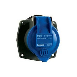 Legrand CEE materiaal Cee Inb.contactdoos 16a 230V 2p+a ip44 TBV M-L kunststof hypra
