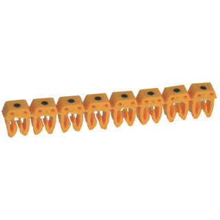 Legrand Cab 3 adercodering schriftvorm 0.4-0.8MM klemmen (snap) geel