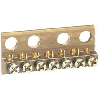 Legrand Connector voor koperrail 7X afgaand