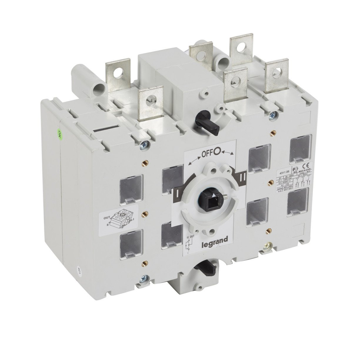 Legrand Lexic lastscheider ip2x 3P 400a