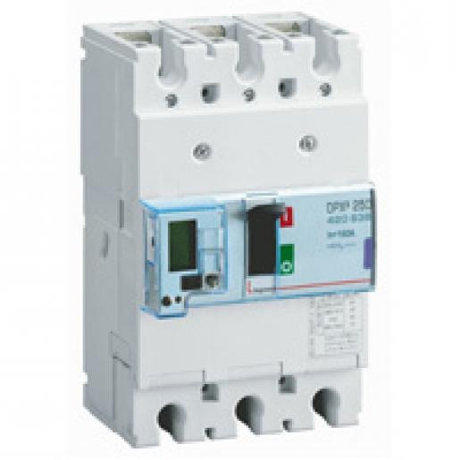Legrand DPX3 250 electronisch 3 polig 160a ka-waarde 70ka