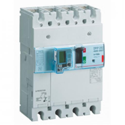 Legrand DPX3 250 electronisch+aardlek 4 polig 160a ka-waarde 36ka