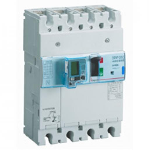 Legrand DPX3 250 electronisch+aardlek 4 polig 40a ka-waarde 70ka