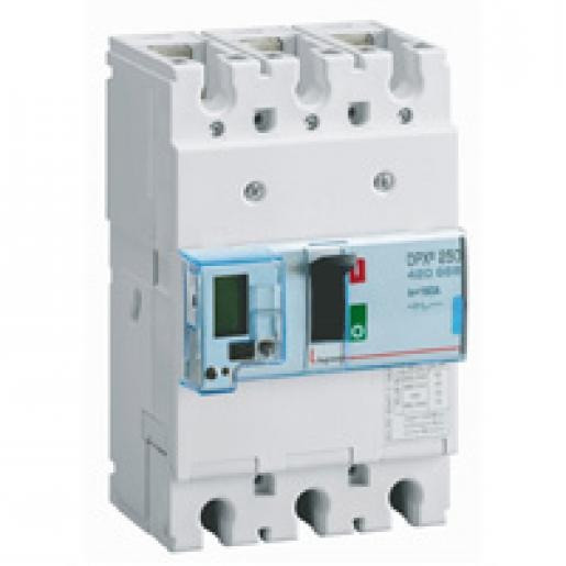 Legrand DPX3 250 electronisch met energiemeter 3 polig 160a ka-waarde 70ka
