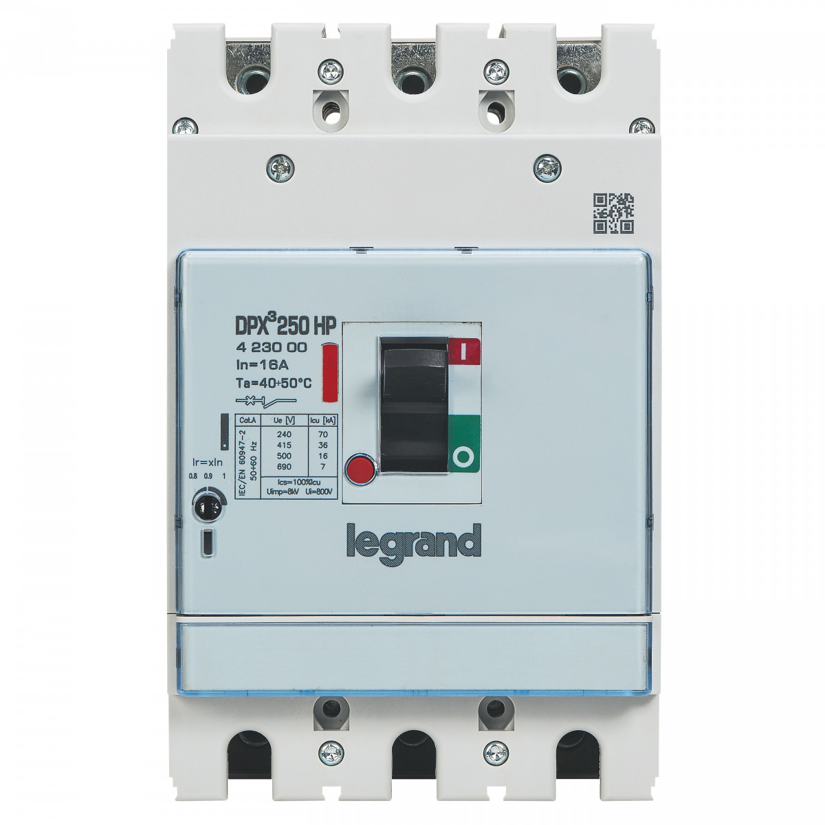Legrand DPX3 250 HPTM 16A 36KA 3P RGU