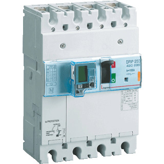 Legrand DPX3 250 thermo magnetisch 3 polig 100a ka-waarde 36ka