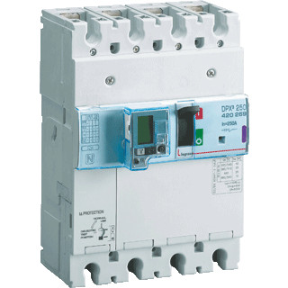 Legrand DPX3 250 thermo magnetisch 3 polig 250a ka-waarde 50ka
