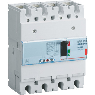 Legrand DPX3 250 thermo magnetisch 4 polig 100a ka-waarde 36ka