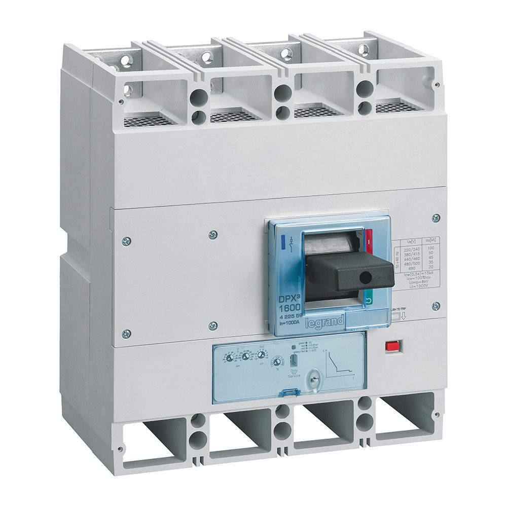 Legrand DPX31600 elek S1 4P 1000a 50ka