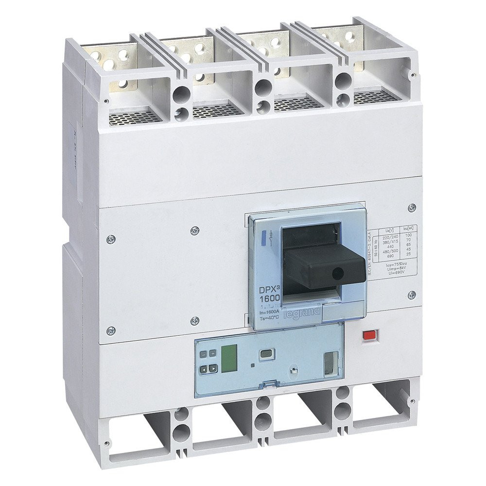 Legrand DPX³1600 elek S2 4P 1250a 36ka 400V